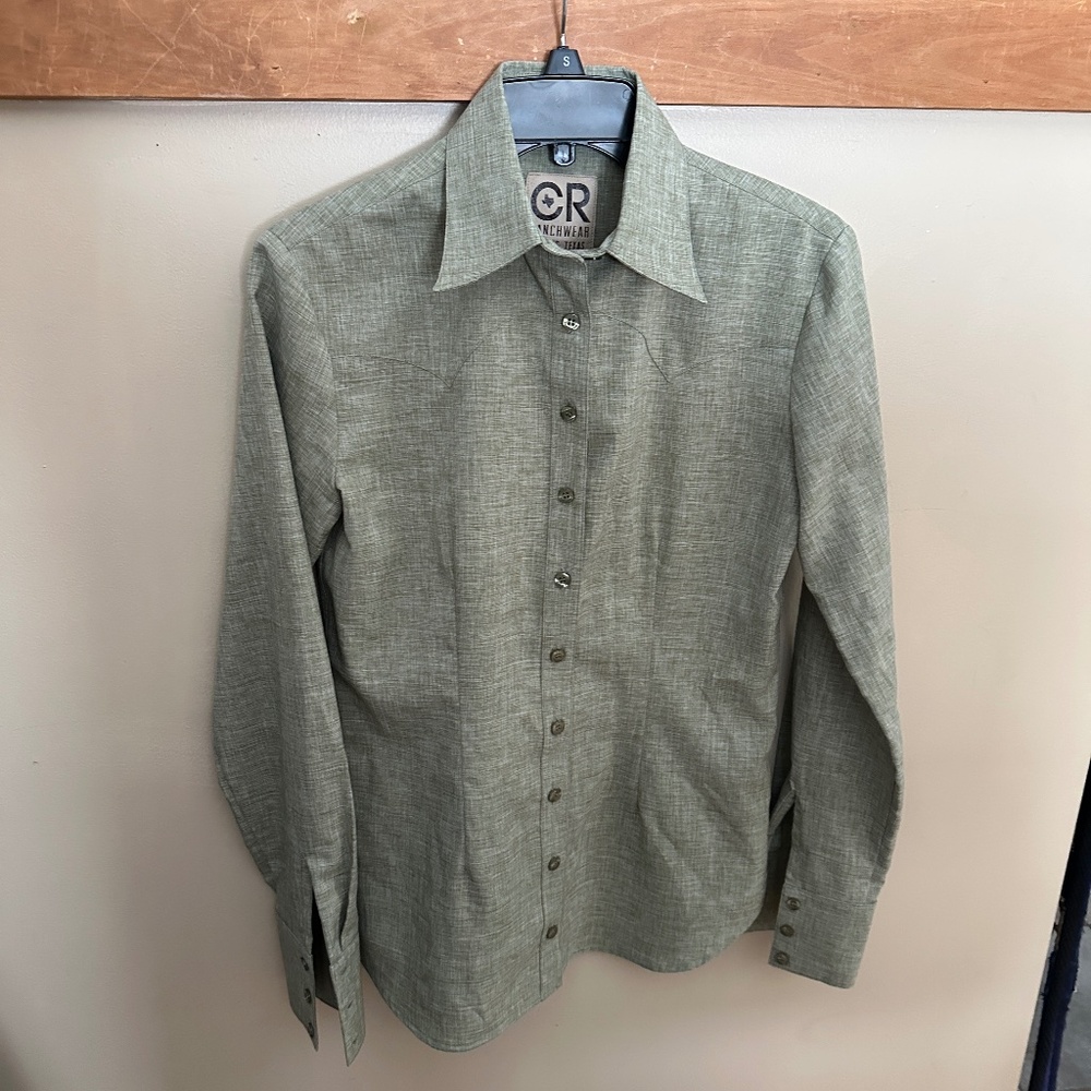 CR Ranchwear Sunsmart light olive XS